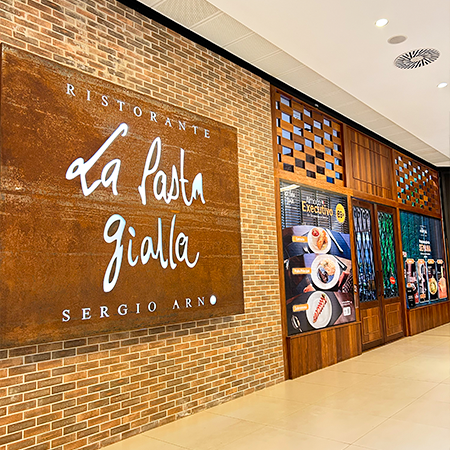 Logo da loja la pasta gialla